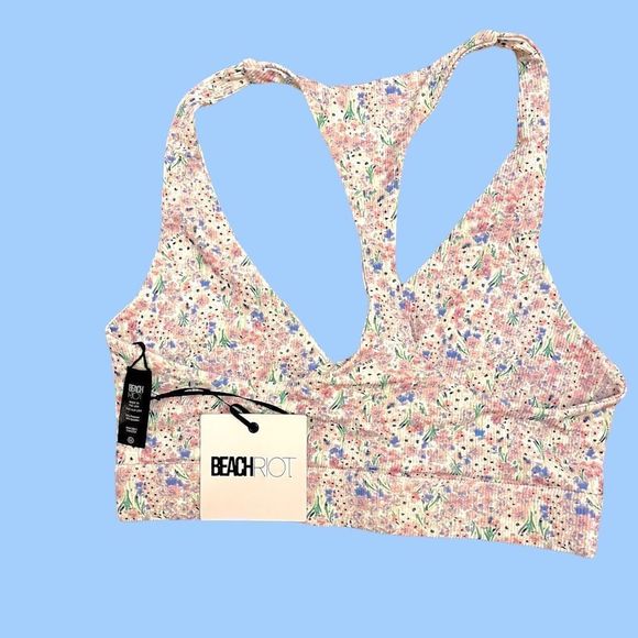 NWT | Beach Riot | Twist Top in Floral Pattern | Size Medium - Picture 3 of 5